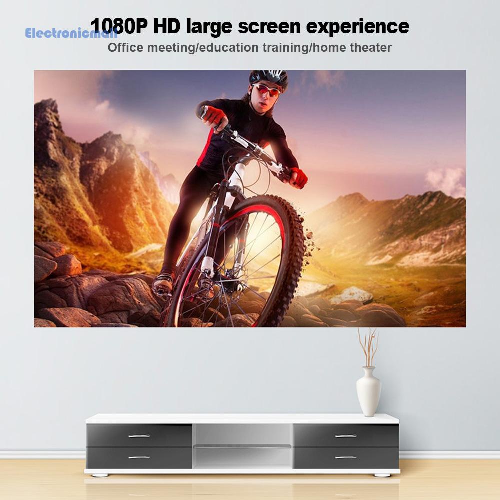 Màn Hình Máy Chiếu 4k hd 16 / 9 Inch Kèm Miếng Dán Chất Lượng Cao