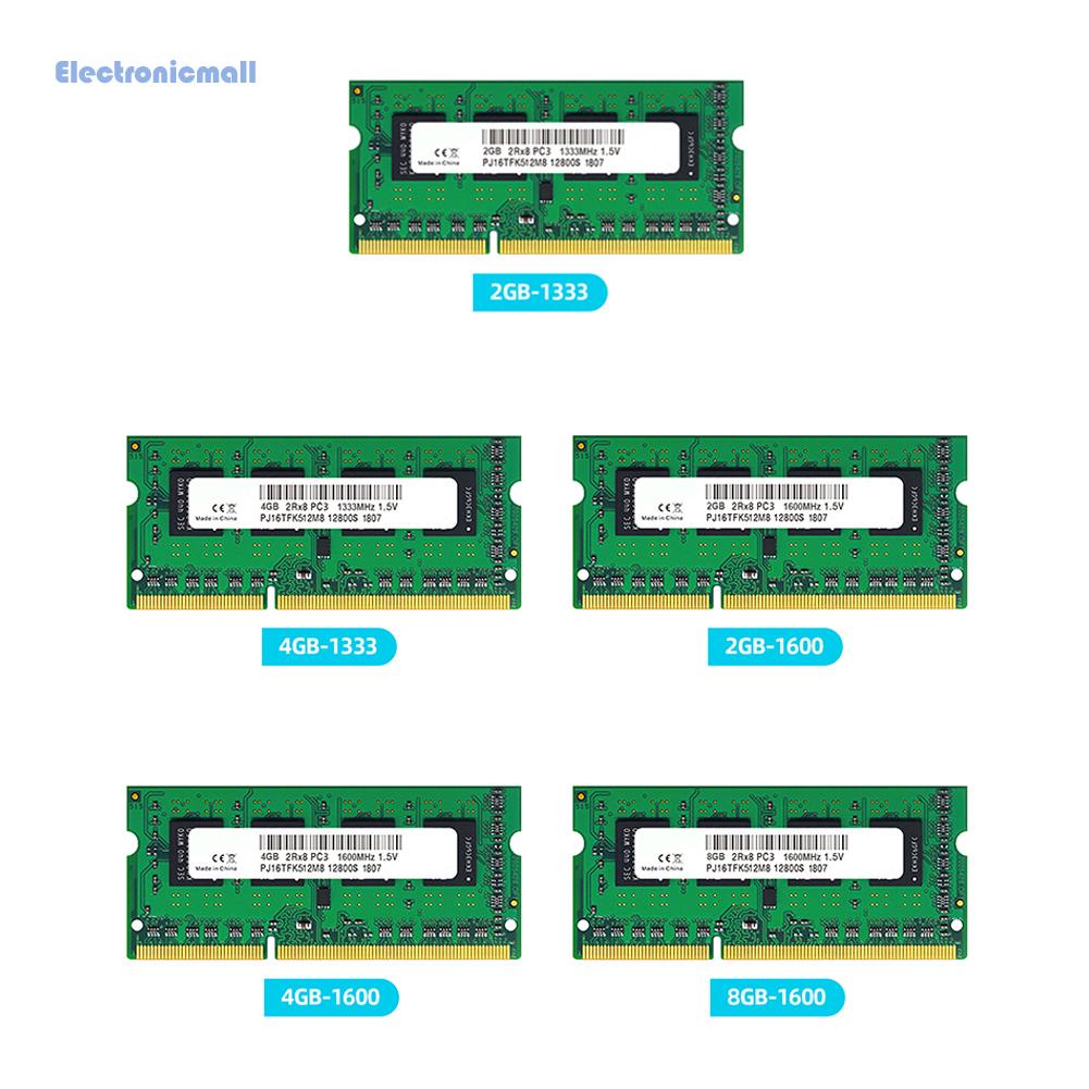 Bộ Nhớ ram 01.vn ddr3 1.35v / 1.5v 1333 / 1600mhz 204pin Cho Máy Tính