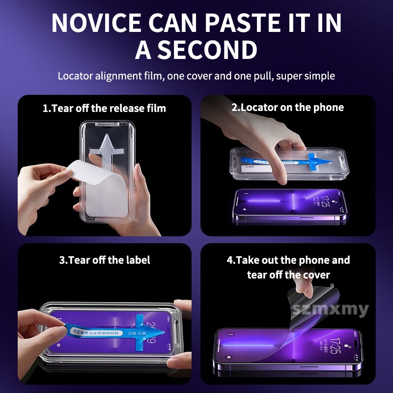 Bộ Kính Cường Lực 9d hd / Riêng Tư Bảo Vệ Màn Hình Cho iphone 15 14 12 13 11 pro max mini x / xs xr 8 7 6 14plus