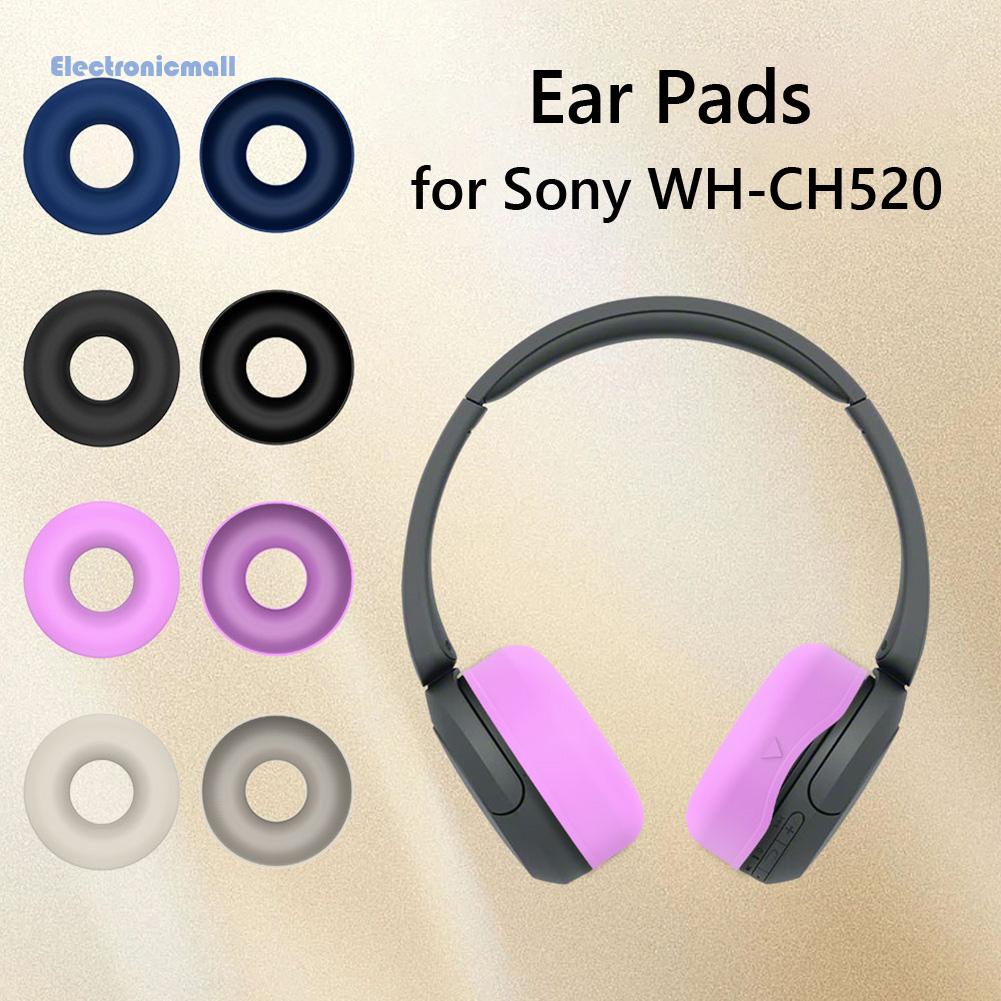 Đệm Bọc Đầu Tai Nghe Không Dây Bằng Silicon Mềm Cho sony wh-C520 electronicmall01.vn / sony wh ch520
