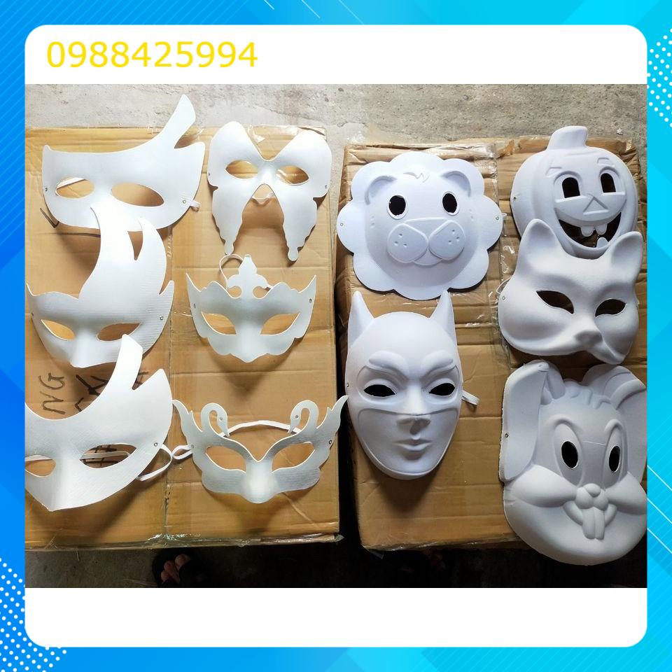Set 60c mặt nạ giấy bồi cho bé
