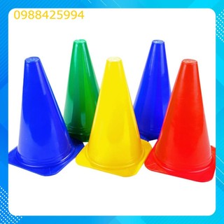 Chóp vận động , nón thể dục cọc tiêu lùn kích thước 18cm Chóp, nón thể dục tập luyện chiến thuật