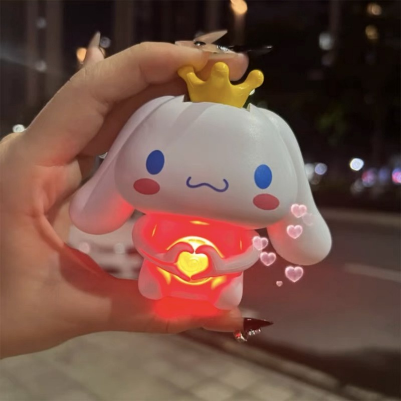 Cinnamoroll Đồ Chơi Hình Trái Tim Phát Sáng