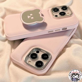 Ốp Điện Thoại TPU Mềm Hoạt Hình Có Giá Đỡ Kim Loại Cho for IPhone 15 pro max 11 14 Pro Max 13 Pro Max 12 IPhone X XS XR 7 8 Plus Ultra