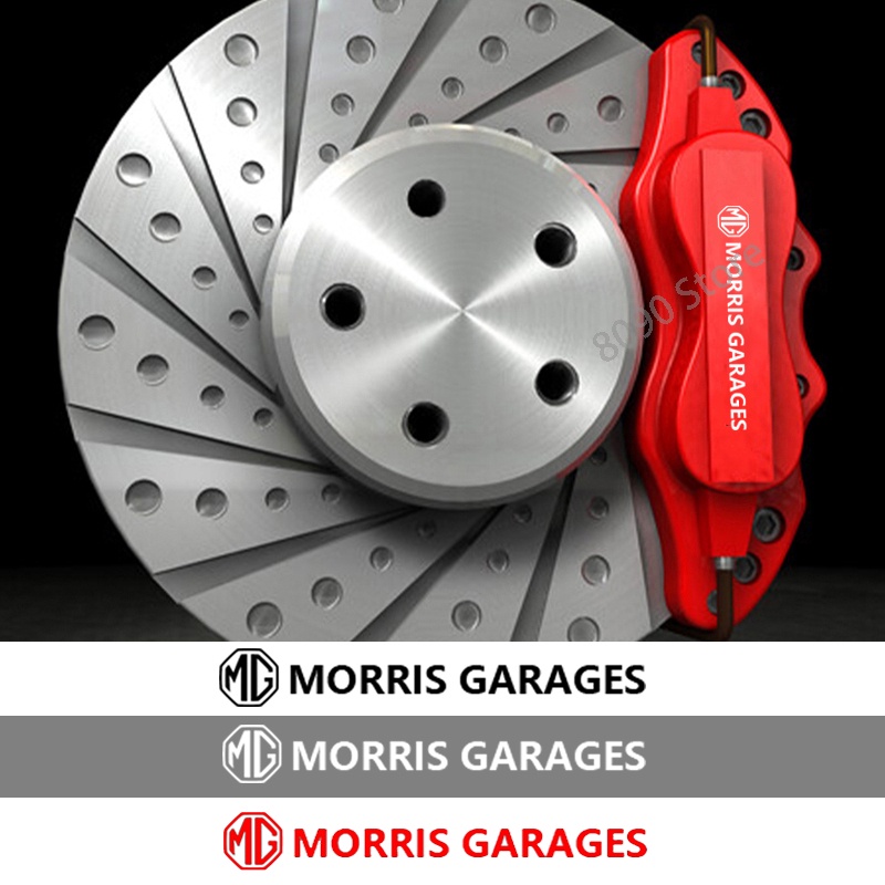 Set 6 Miếng Dán Trang Trí Phanh Bánh Xe Hơi mg zs hs mg3 mg5 mg6