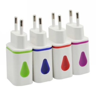 Củ sạc 2 cổng USB 2.1A 5V có đèn LEDJD CO TH