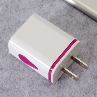 Củ sạc 2 cổng USB 2.1A 5V có đèn LEDJD CO TH