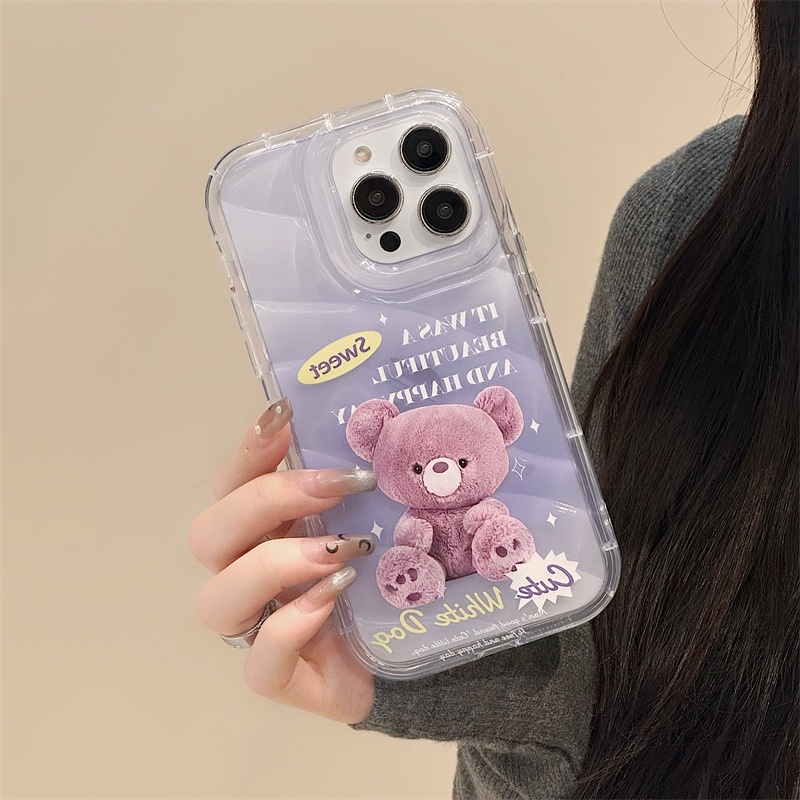 ỐP LƯNG IPHONEHoạt Hình Ốp Điện Thoại In Hình Gấu phantom Cho iphone15 / 14promax / 13 / 12 / 11 / xr / xs / x / xsmax / 7 / 8plus
