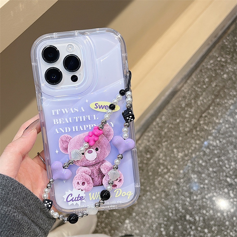 ỐP LƯNG IPHONEHoạt Hình Ốp Điện Thoại In Hình Gấu phantom Cho iphone15 / 14promax / 13 / 12 / 11 / xr / xs / x / xsmax / 7 / 8plus