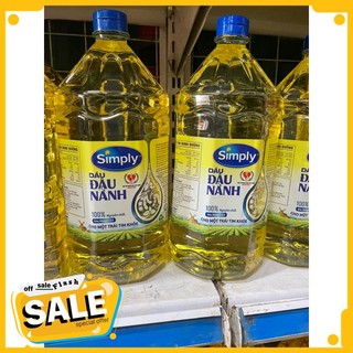Hàng chính hãng - dầu ăn simply 2l đậu nành