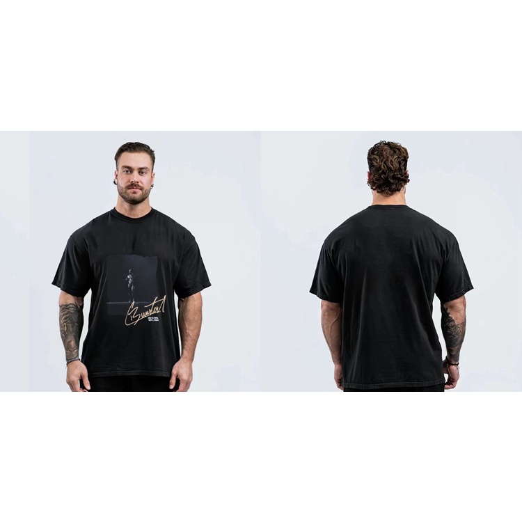 Áo Thun cotton Tay Ngắn Dáng Rộng In Họa Tiết Thời Trang Mùa Hè 2023