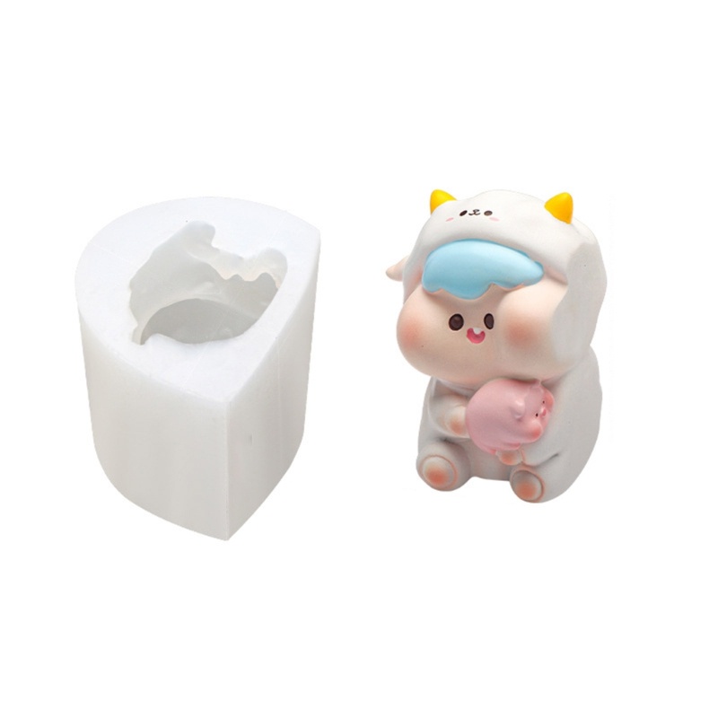 Khuôn silicone Làm Bánh Hình Trụ 3d diy