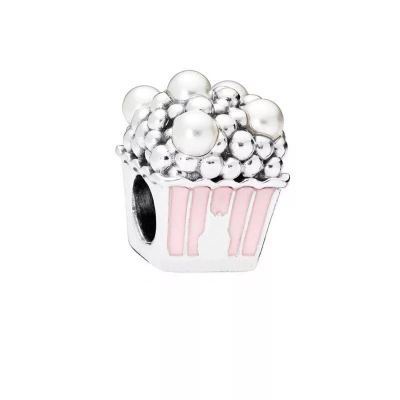 Pandora Vòng Tay Chuỗi Hạt Màu Hồng Tự Làm Quà Tặng Sinh Nhật / Ngày Lễ Tình Nhân