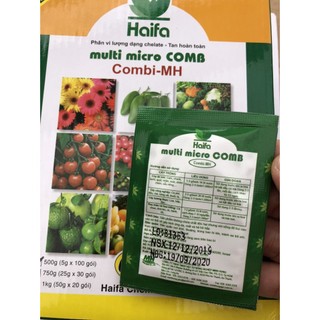Phân bón vi lượng chelate multi micro comb giúp giảm vàng lá