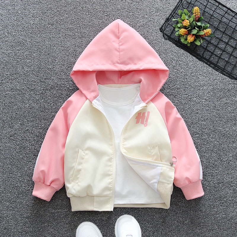 Áo Khoác Mỏng In Hình Thỏ Dễ Thương Thời Trang Xuân Thu Cho Bé Gái