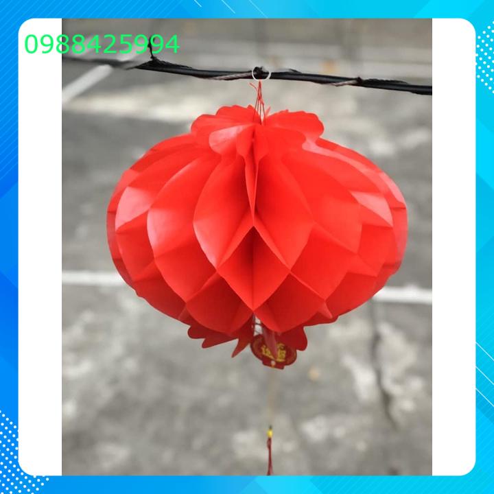 Đèn lồng cầu đỏ trang trí tết văn phòng khai trương ... Đuôi chữ phúc treo ngày tết