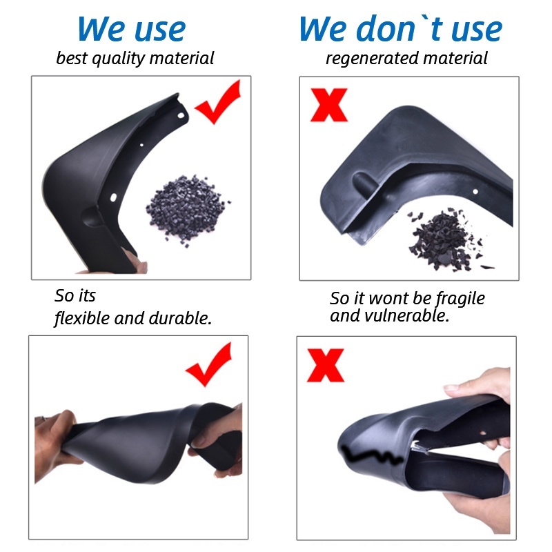 FENDER Tấm Chắn Bùn Chuyên Dụng Cho mazda 2 / demio ge hatchback 2008-2013