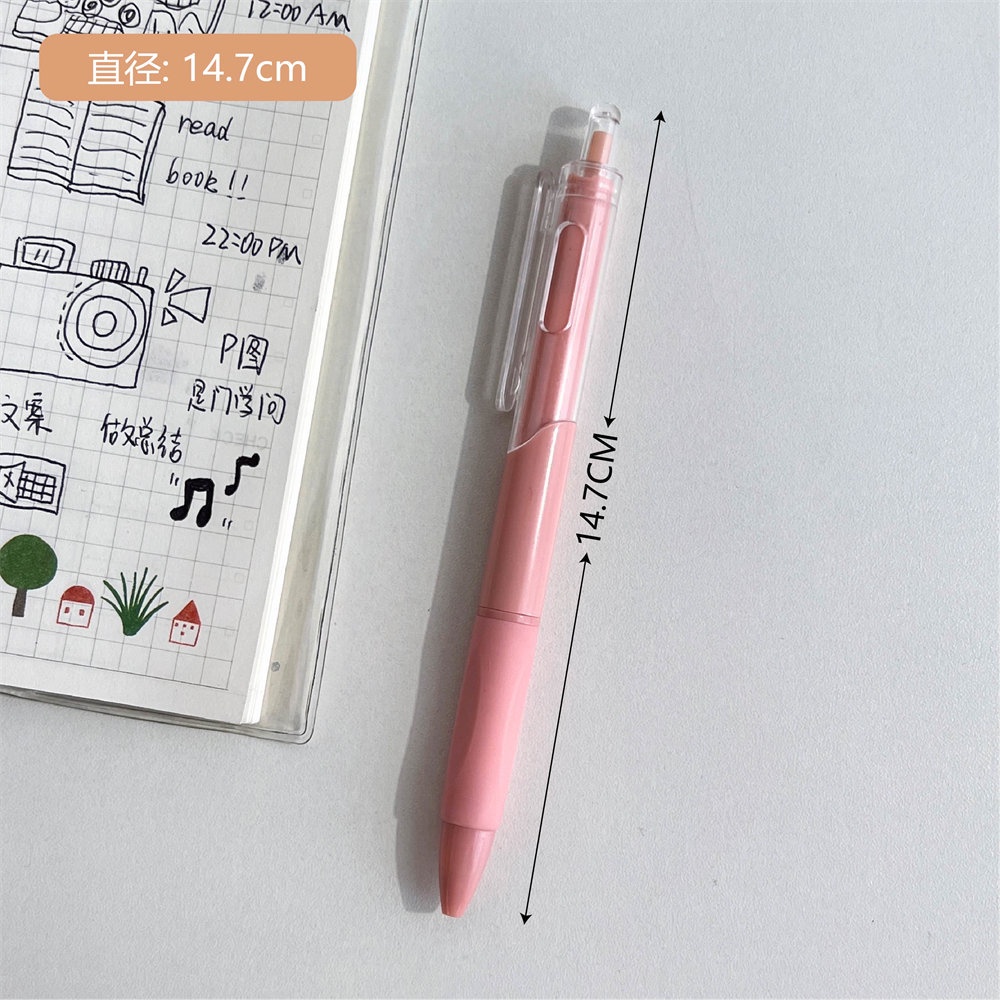 Bút Mực Đen Ngòi 0.5Mm Nhanh Khô Kiểu Dáng Đơn Giản Cho Học Sinh