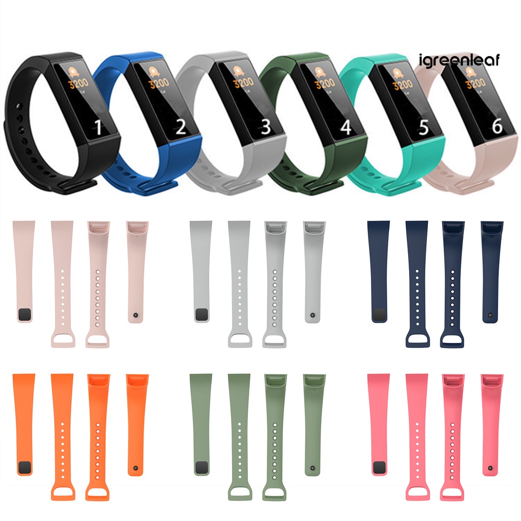 Igreen Dây Đeo Thay Thế Chất Liệu tpu Dày Dặn Cho redmi / mi band 4c Thông Minh