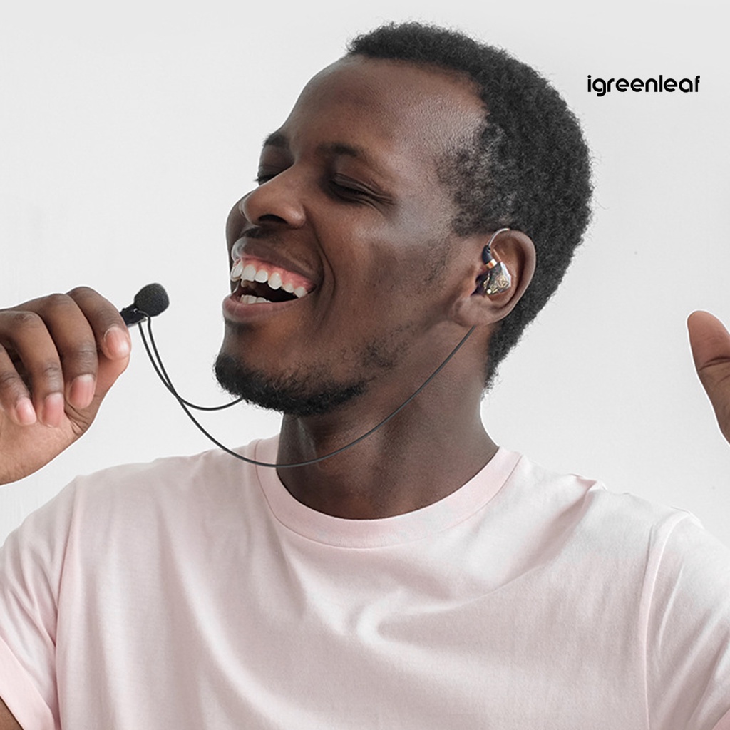 Tai Nghe Nhét Tai igreenrx Có Micro Âm Thanh hifi Độ Nhạy Cao