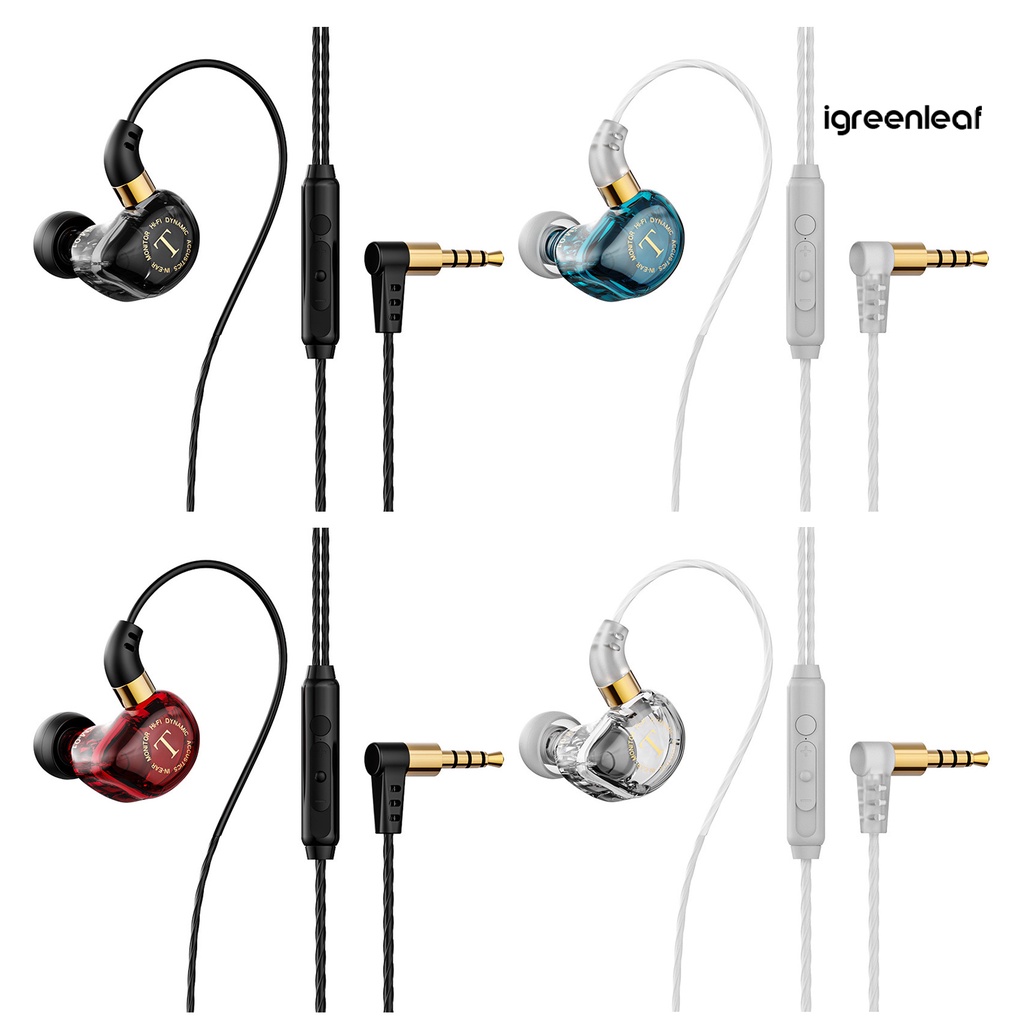 Igreen Tai Nghe Nhét Tai Âm Thanh Siêu Trầm Có Micro Chất Lượng Cao