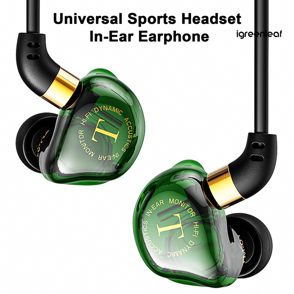 Igreen Tai Nghe Nhét Tai Âm Thanh Siêu Trầm Có Micro Chất Lượng Cao