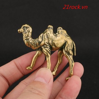 Tượng Con Lạc Đà Bằng Đồng Nguyên Chất handmade Trang Trí Nhà Cửa