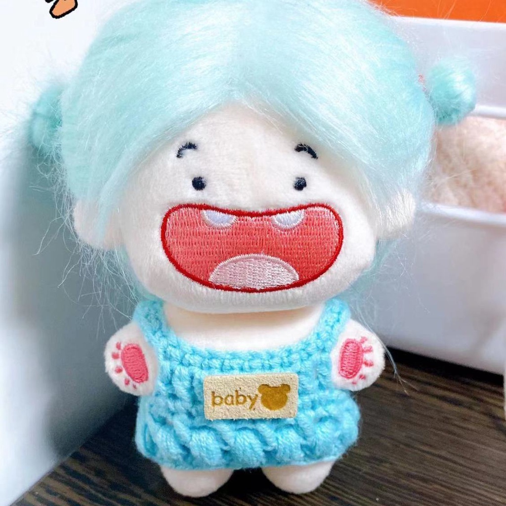 Búp Bê Nhồi Bông Hình 12 Cung Hoàng Đạo 4-inch Có Mái Tóc Dễ Thương