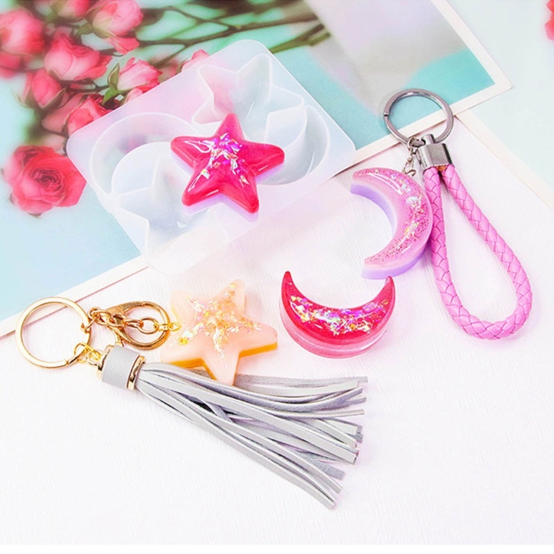 Weizz Khuôn silicone Làm Móc Khóa Pha Lê Làm Quà Tặng Sinh Nhật / Lễ Tình Nhân diy