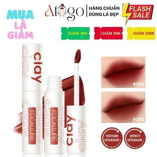 Son kem chất nhung mịn chuyên dụng trong trang điểm Focallure CLAY 2.5g FA179
