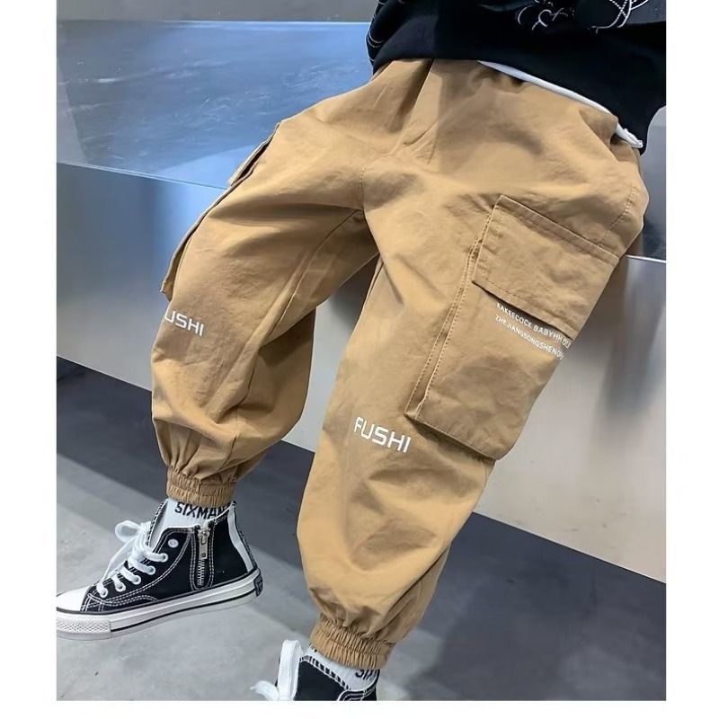 Quần Dài Họa Tiết Rằn Ri Cho Bé Trai