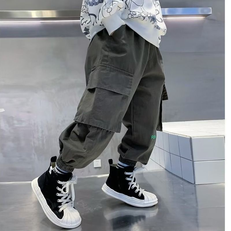 Quần Dài Họa Tiết Rằn Ri Cho Bé Trai