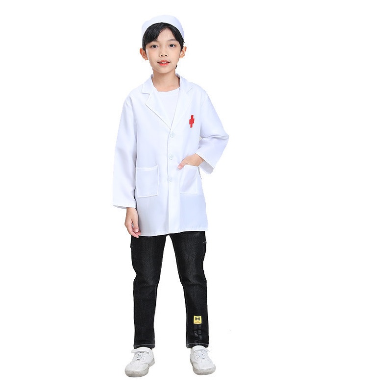 Áo Choàng Bác Sĩ / Y Tá Hóa Trang halloween Cho Bé
