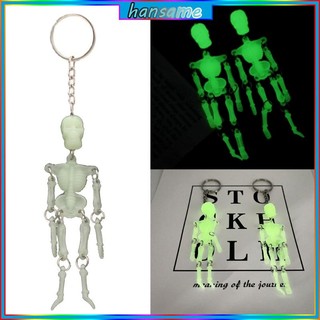 Móc Khóa Hình Bộ Xương Phong Cách halloween Thời Trang