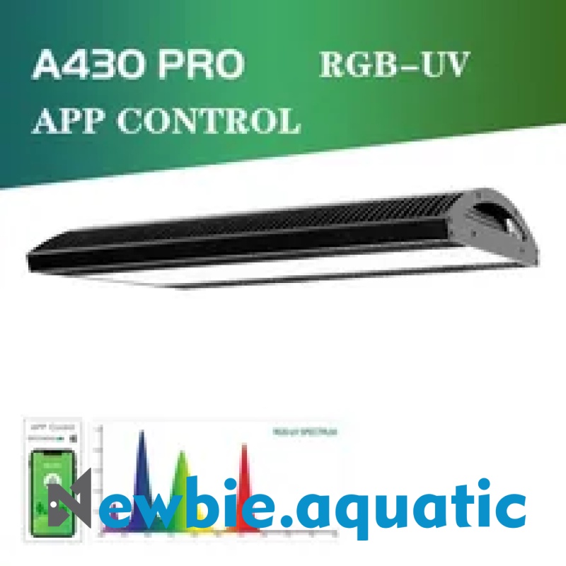 Đèn WEEK AQUA A430 PRO RGB-UV cho bể thuỷ sinh