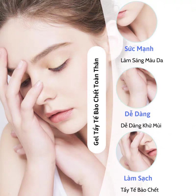 Gel Tẩy Tế Bào Chết Hoa Quả Mud Rub 350ml Làm Sáng Mịn Da, Hương Thơm Tự Nhiên Lưu Hương Lâu