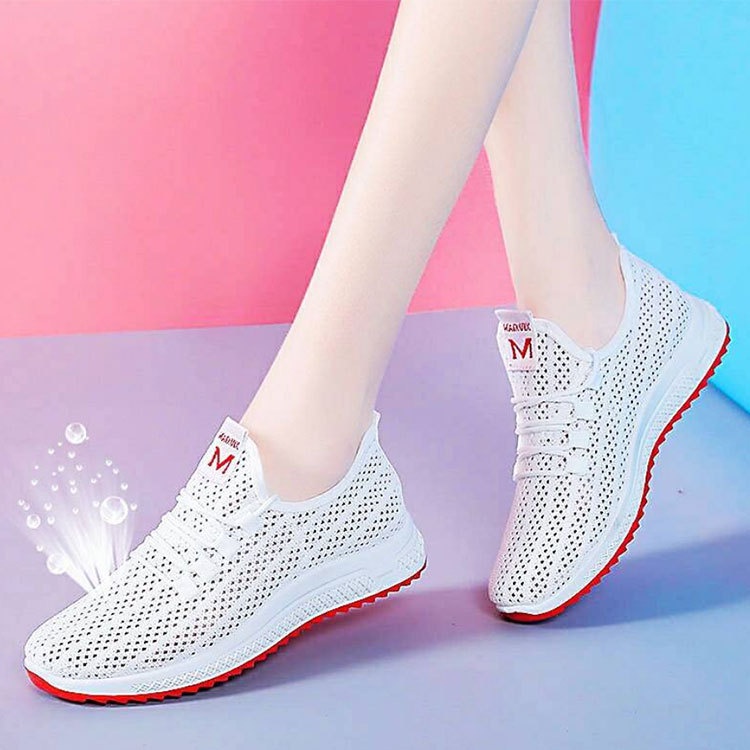 Giày Thể Thao Siêu Nhẹ Thoáng Khí Thời Trang Cho Nữ Giày Thể Thao Thoáng Khí Thời Trang Mùa Hè Phong Cách Hàn Quốc Cho Nữ