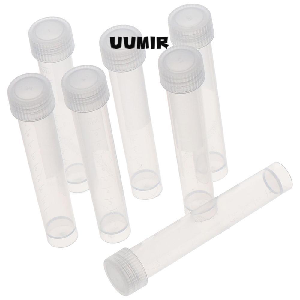 UUMIR Set 10 Ống Nghiệm Nhựa 10ml 90mm * 15mm
