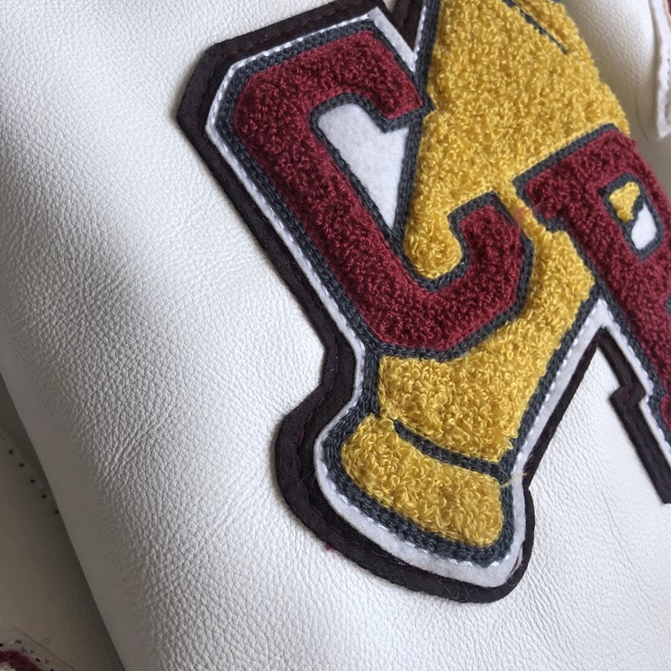 2023 Fashion Áo Khoác Nam  Chất Da PU Nhập Khẩu Cao Cấp Thêu Chữ Trước Màu Sắc được Phối Bắt Mắt Có Size M-2XL  Cách Đường Phố Hàn Quốc Sành Điệu Thời Trang