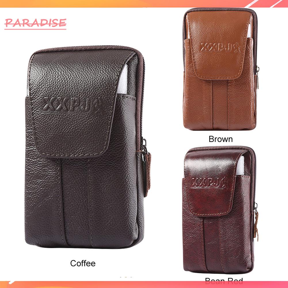 Túi Da Bò Đeo Hông Màu Trơn Đựng Điện Thoại thiên Đường 1.vn