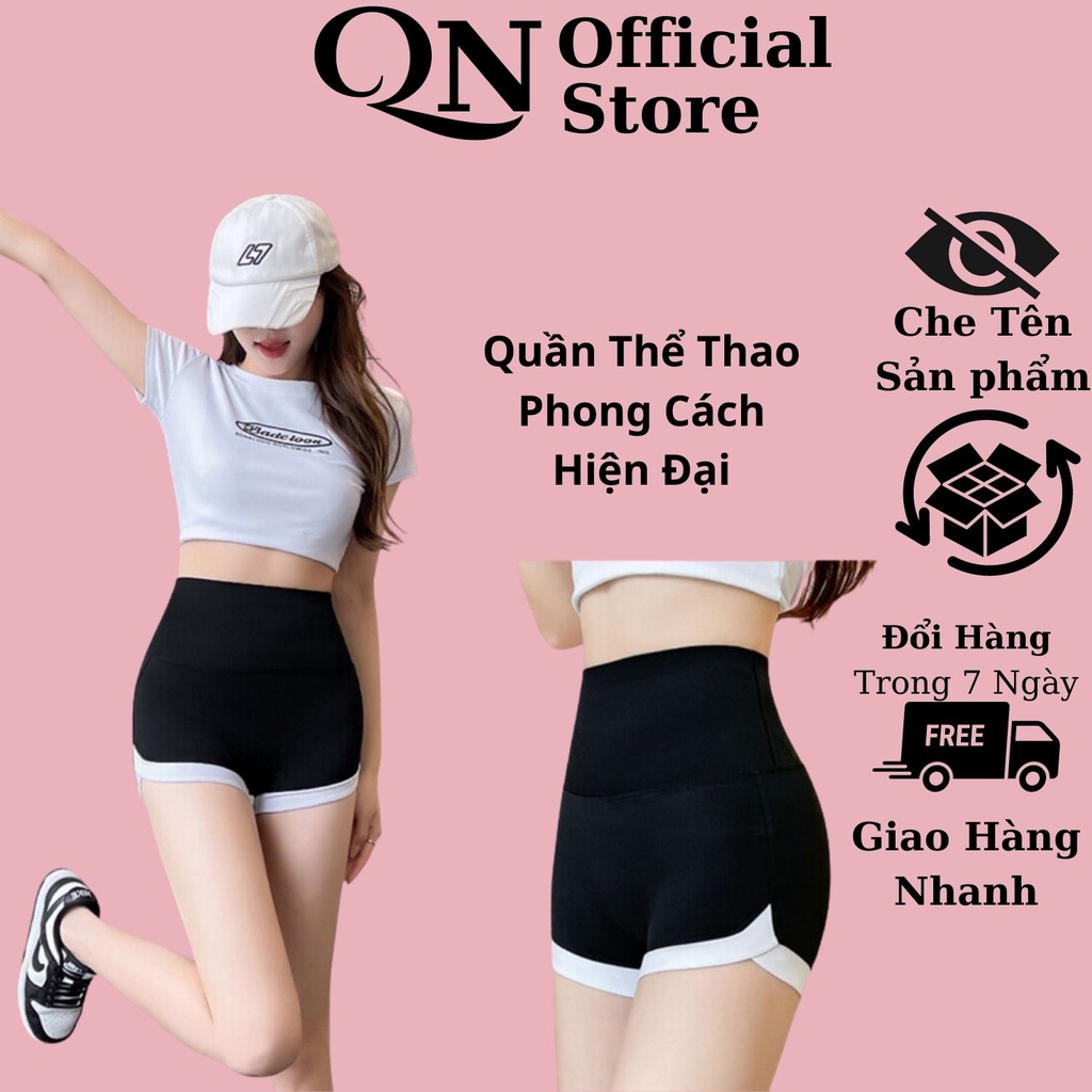 Quần Thể Thao Nữ Cạp Cao Chất Thun Lạnh Gợi Cảm CLOVER - 207