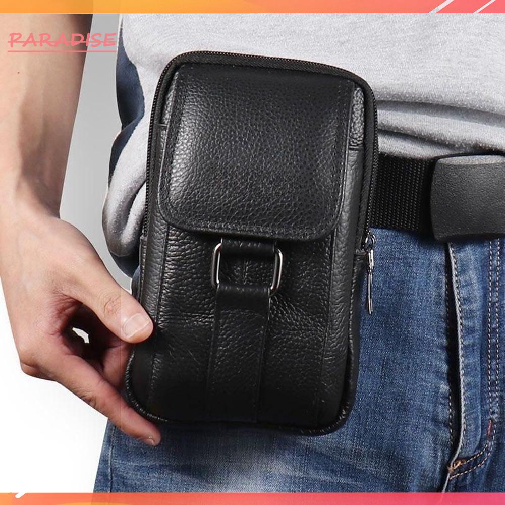 Túi Da Bò Đeo Thắt Lưng Đựng Điện Thoại Thể Thao Ngoài Trời 1.vn