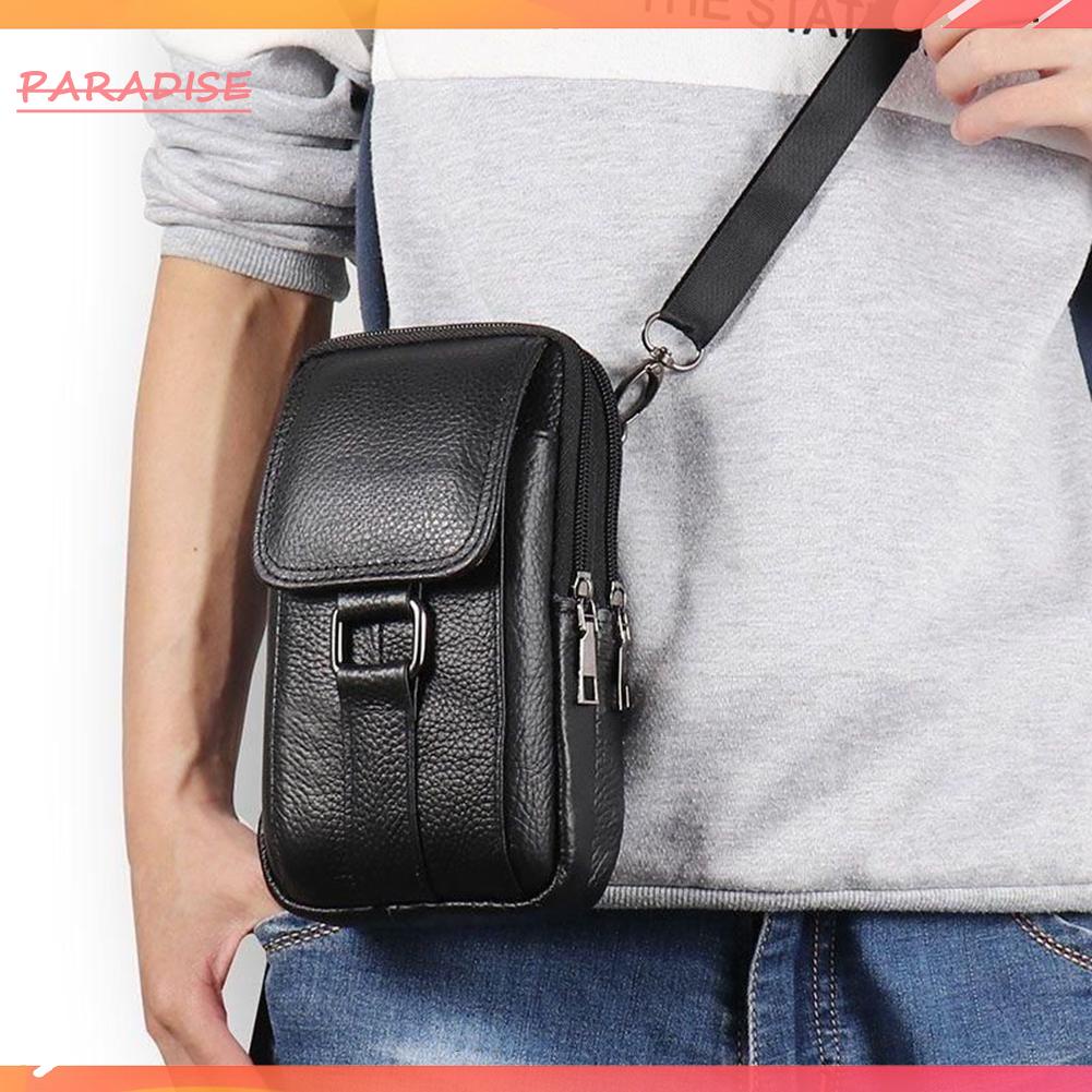 Túi Da Bò Đeo Thắt Lưng Đựng Điện Thoại Thể Thao Ngoài Trời 1.vn