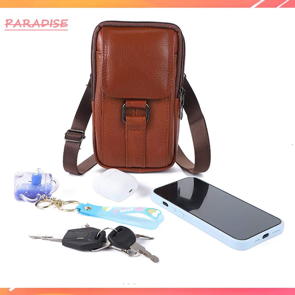 Túi Da Bò Đeo Thắt Lưng Đựng Điện Thoại Thể Thao Ngoài Trời 1.vn