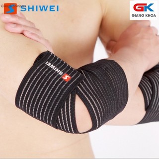 Dây băng Cuốn nén y tế chạy thể dục thể thao bảo vệ mắt cá chân Khuỷu tay Shiwei