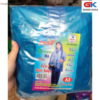 [Giá sỉ] Áo Mưa Bộ Nilon Phương tiện Da Cá Loại Siêu Bền Đặc Biệt