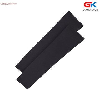Găng Tay Chống Nắng Xỏ Ngón Thun Lạnh Mát - Đen