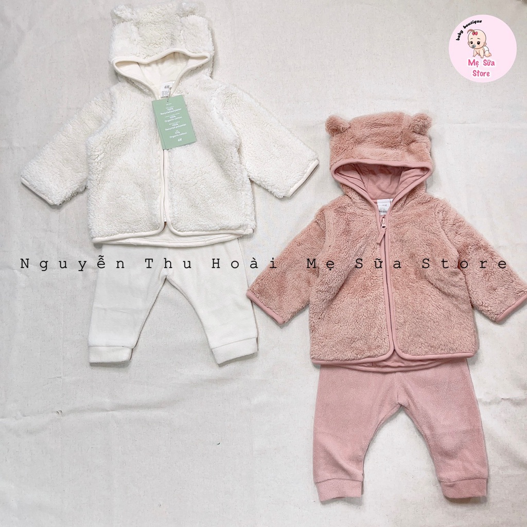 Set bộ lông HM cho bé trai, bé gái, set HM xuất xịn