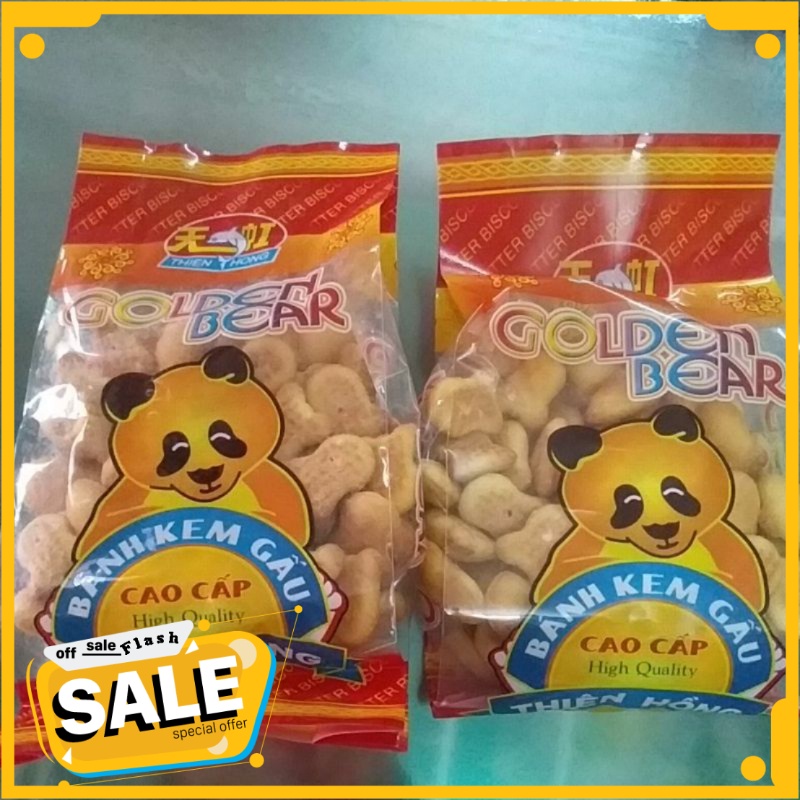 HÀNG CHÍNH HÃNG -  Bánh Kem Gấu Thiên Hồng Gói 100g, 180g