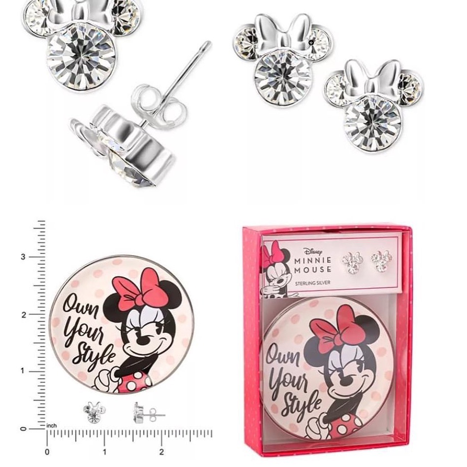 Set khuyên tai Mickey + 6% shopee